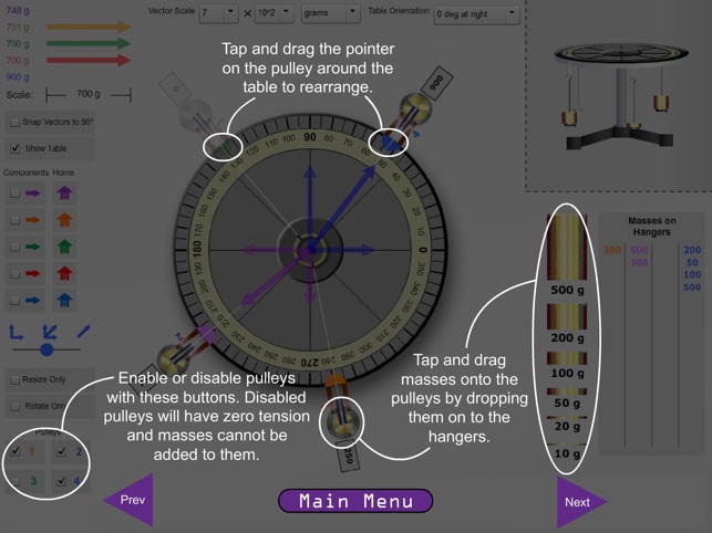 KET Virtual Physics Labs - Force Table(圖5)-速報App