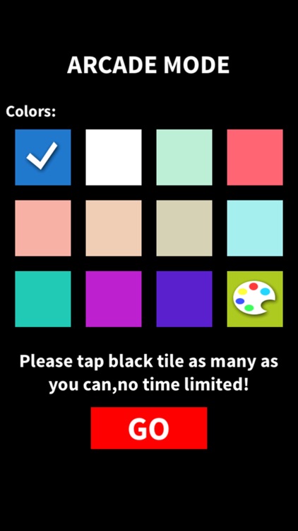 White Tiles Master ( Classic & addicted game of don't step the white tile ) screenshot-3