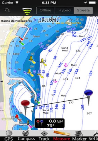 Murcia GPS Nautical charts screenshot 4