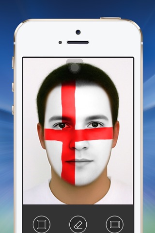 Flag Face England screenshot 2