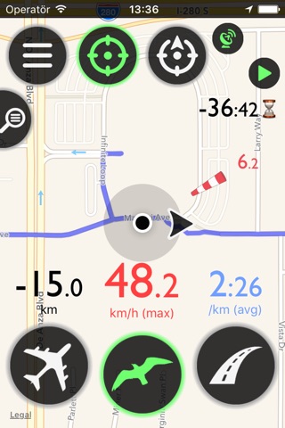 iBike HUD screenshot 2