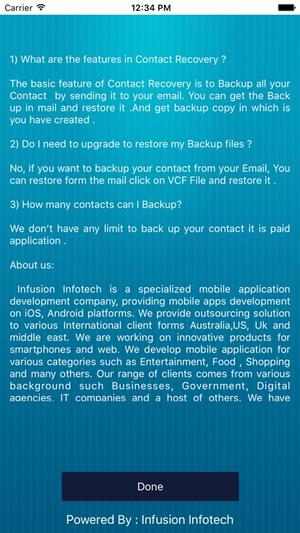 Contact Recovery screenshot-4