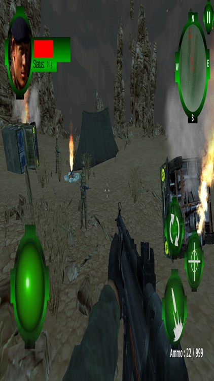 Commando Frontline Warrior 3D screenshot-3