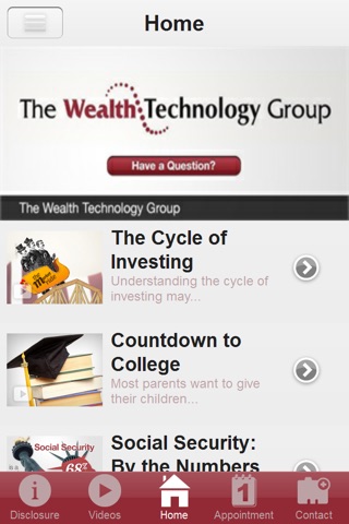 Wealth Technology Group screenshot 2