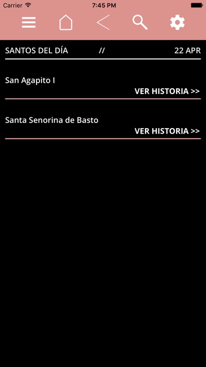 El Santoral screenshot-4