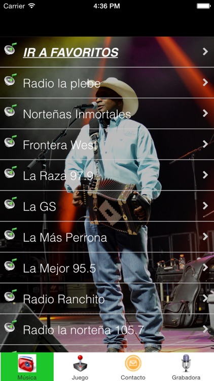 'A Musica Norteña y radios online gratis las mejores canciones de radio