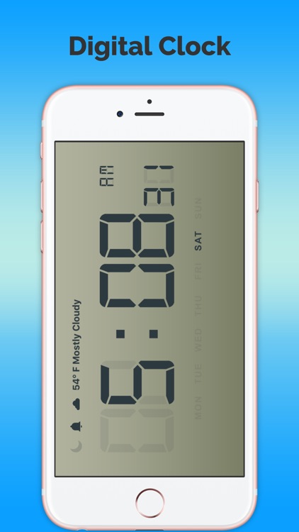 Digital Weather Clock-Free screenshot-3