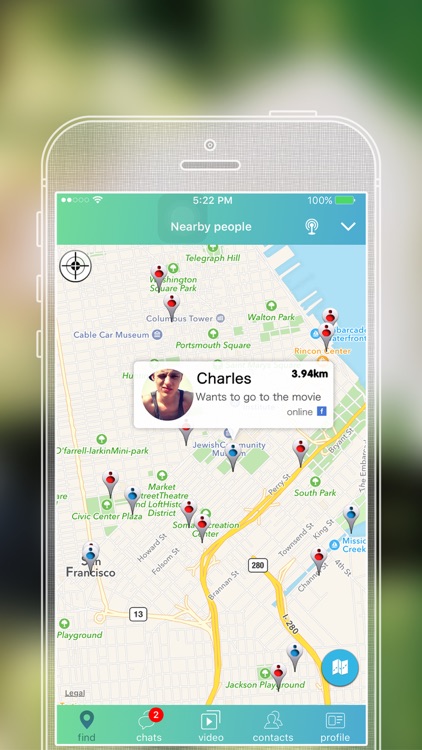 SayHi Chat Messenger - Find People Nearby! screenshot-4