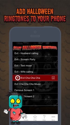 Halloween Ringtones - Scary Sounds for your iPhone(圖1)-速報App