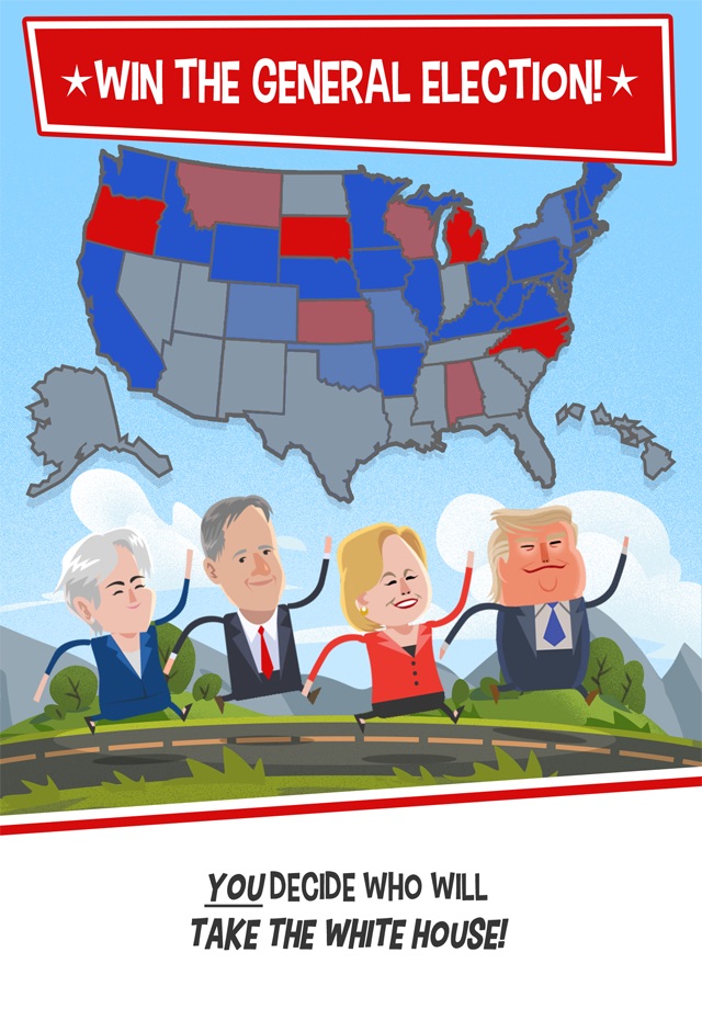 Candidate Crunch: Donald Trump vs Hillary Clinton vs Bernie - Funny Election Game screenshot 3