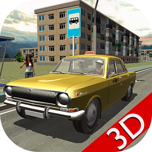 Russian Taxi Simulator 3D iOS App
