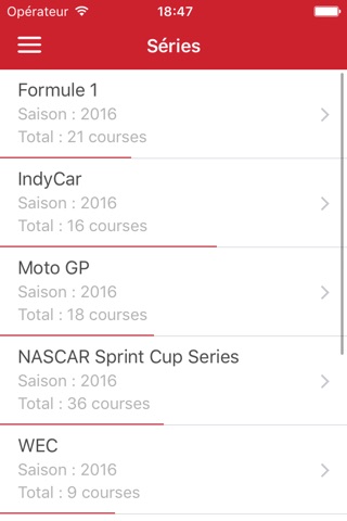 Racing Calendar screenshot 3