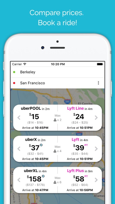 FareWell for Uber and Lyft screenshot