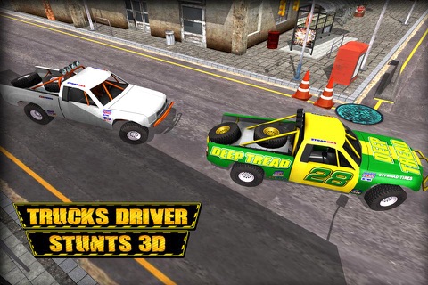 City Trucks Driver Stunts 3D - 4x4 Monster Truck Driving Test Simulator Game screenshot 4