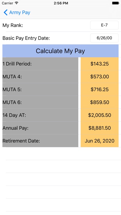 Army Pay screenshot-4