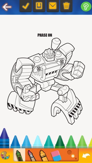 Painting Lulu Transformers Rescue Bots Coloring App(圖3)-速報App