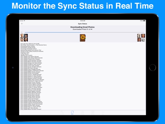 Contacts Sync for Google Gmail Screenshots