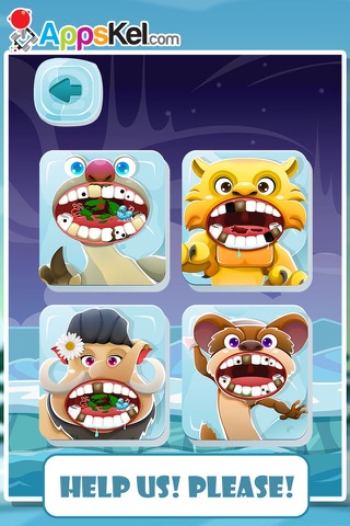 Ice Pets Dentist Adventures – Pete's Crazy Tooth Games for Kids Free screenshot 4