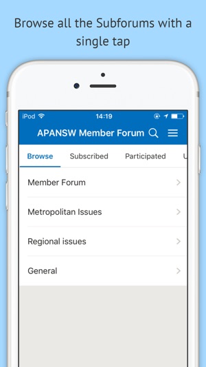 APA(NSW) Member Forum(圖2)-速報App