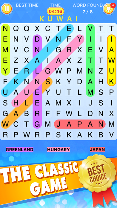 How to cancel & delete Word Search - Find Hidden Words Live Mobile Puzzle App from iphone & ipad 1