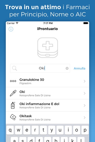 iProntuario Farmaci Pro 2016 screenshot 3