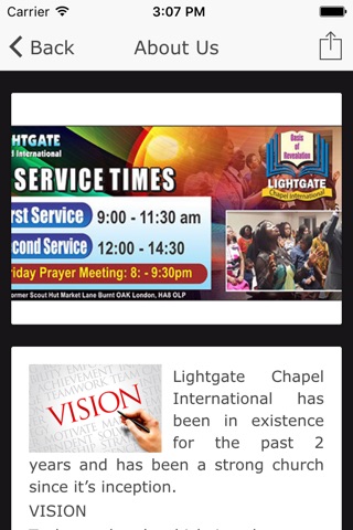 Lightgate Chapel International screenshot 4