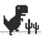 Steve Jumping : A widget game with dinosaur 8 bit on risky road!