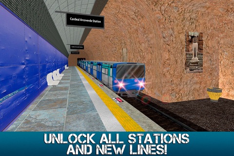 Rio Subway Train Driver Simulator 3D screenshot 3