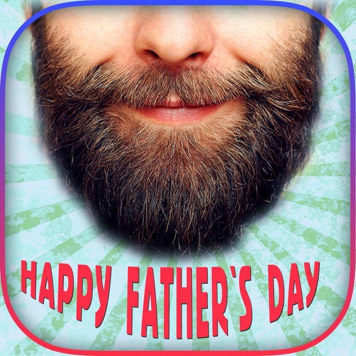 Men's Mustache Booth - Grow & Morph a Hilarious Beard Sticker on Face Icon