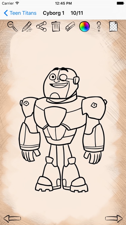 Art of Draw for Teen Titans screenshot-3