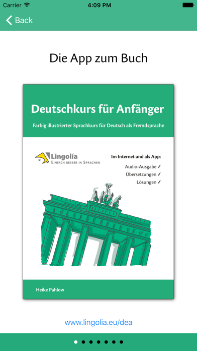 How to cancel & delete Deutschkurs für Anfänger - App zum Buch from iphone & ipad 1