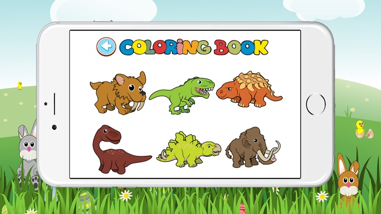 My Dinosaur Coloring Page for Preschool