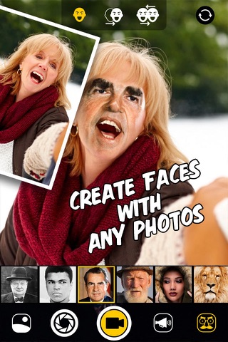 Live Face Change & Swap - Switch faces with Celebrities & Friends! screenshot 2