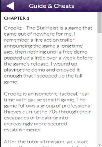 PRO - Crookz: The Big Heist Game Version Guide screenshot 2