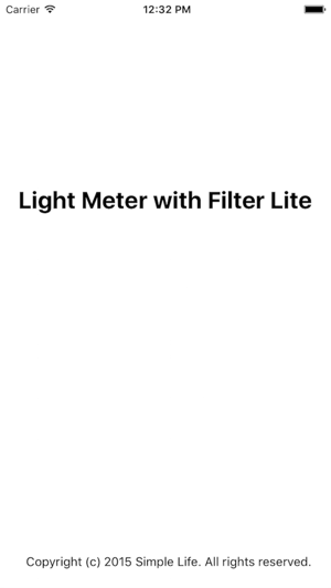 Light Meter with Filter Lite