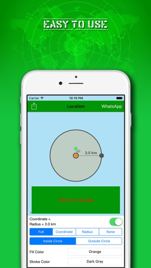 Mobile Locator for WhatsApp, coordinates of the location to (圖1)-速報App