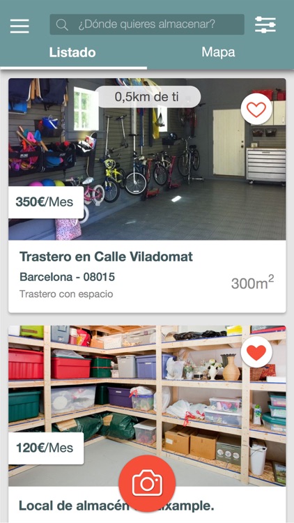 LetMeSpace: alquiler de trasteros y parking