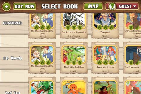 Gamebooks Read & Learn English screenshot 3