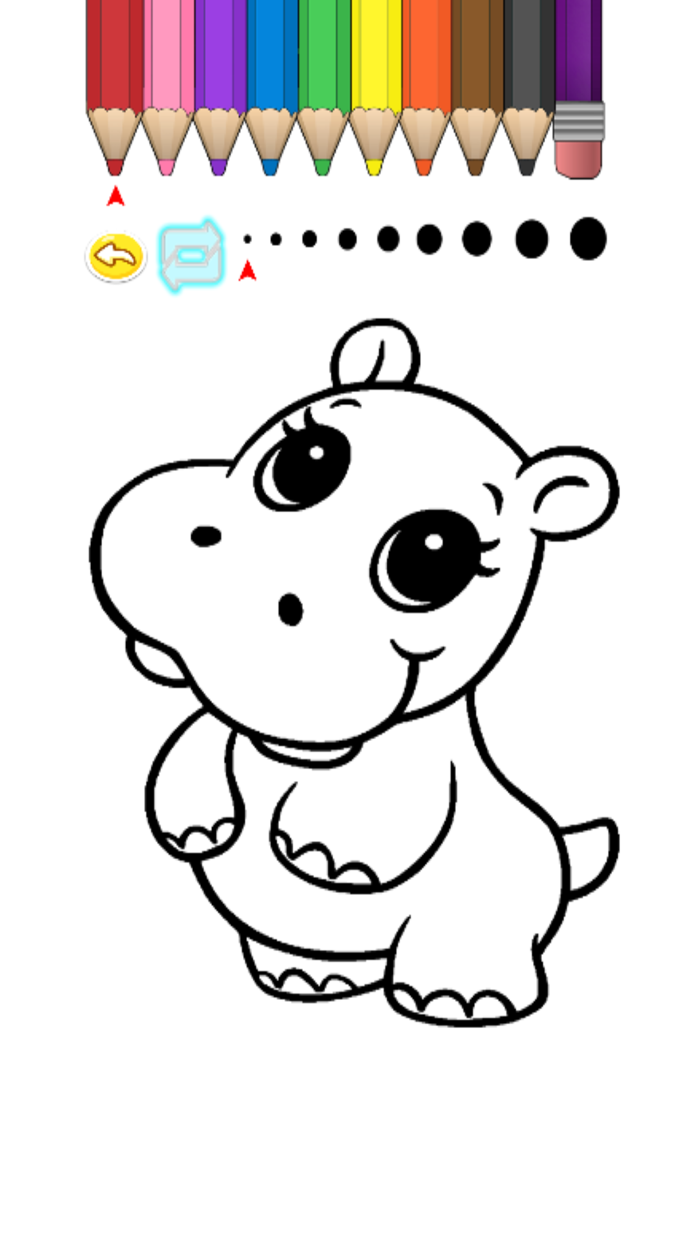 Kids Coloring Book - Princess Nishina