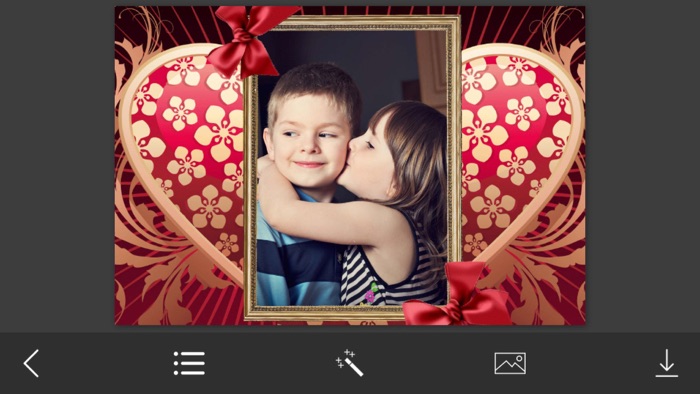I Love You Photo Frames - Instant Frame Maker  Photo Editor
