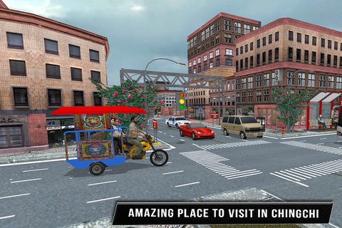 City Tuk Tuk Chingchi Drive 3D screenshot 2