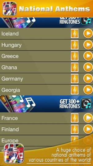 國歌 - 最佳鈴聲和聲音讓你感到自豪(圖2)-速報App