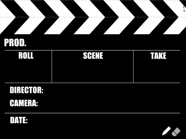 Writable Film Slate (Clapperboard)(圖2)-速報App