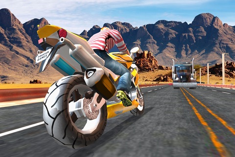 Highway Traffic Bike Escape 3D - Be a Bike Racer In This Motorcycle Game For FREE screenshot 2