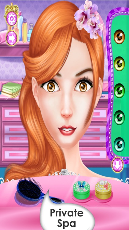 Wedding salon - Fashion Girls Makeup , Dress up , Pedicure , Spa and makeover girls game screenshot-3