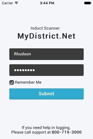 MyDistrict Induct Scan screenshot 3