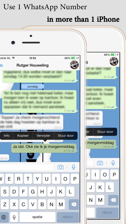 Dual Accounts for WhatsApp with LOCK (for iPad, iPod & iPhone)