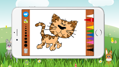 How to cancel & delete Cats Worlds Coloring Book for Preschool Game from iphone & ipad 2