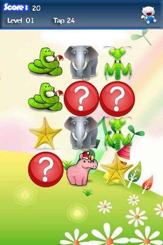 Fun Animal Memory Match - Preschool Zoo Puzzles for toddlers and kids screenshot 4