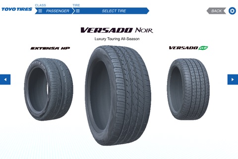 Toyo Tire Canada Products screenshot 2